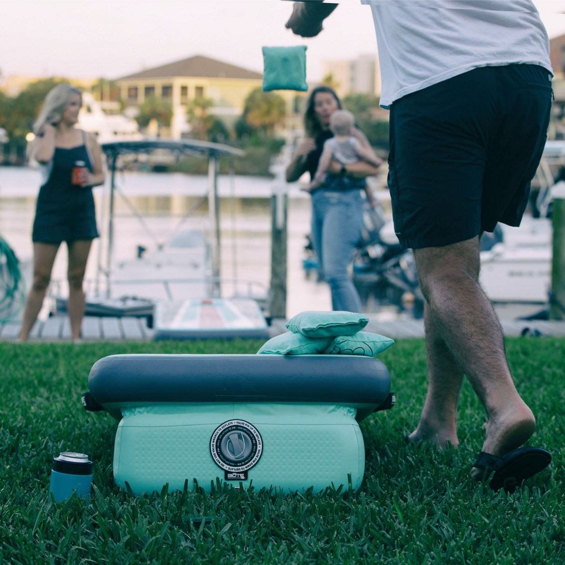 BOTE Inflatable Aero Bag Toss Waterproof Cornhole Game - Image 3 of 5