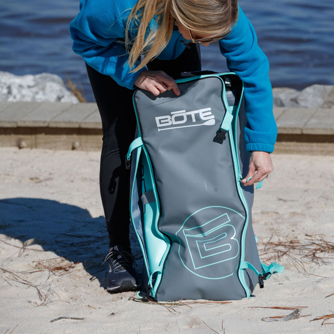 BOTE Inflatable Aero Bag Toss Waterproof Cornhole Game - Image 5 of 5