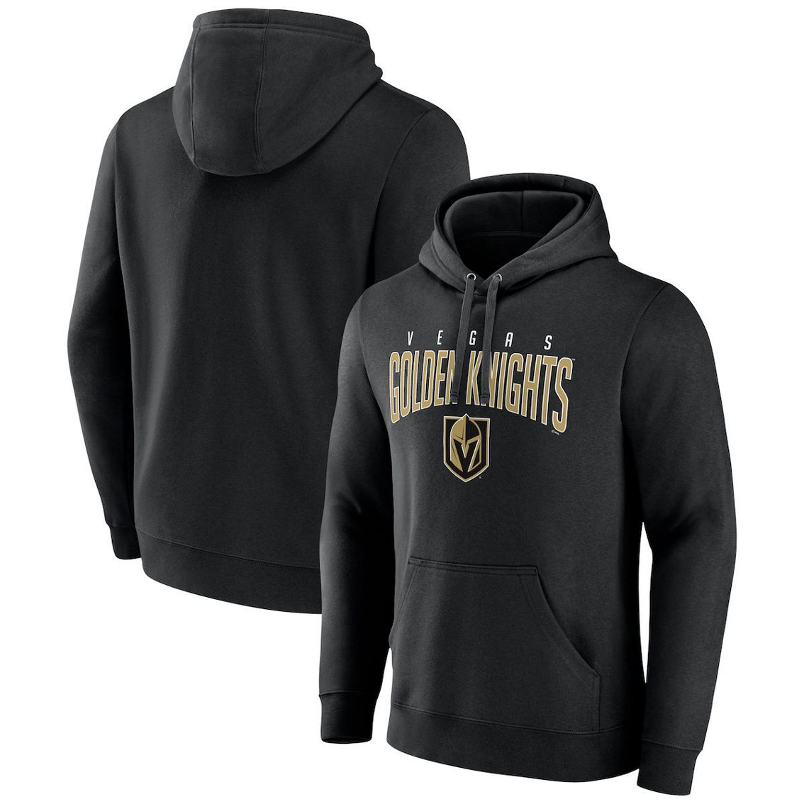 Fanatics Branded Men's Black Vegas Golden Knights Special Edition 2.0 Wordmark Pullover Hoodie
