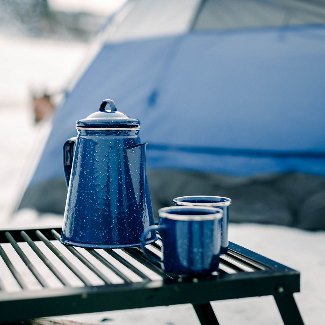 Stansport Coffee Pot & 4 Mug Set - Image 5 of 5