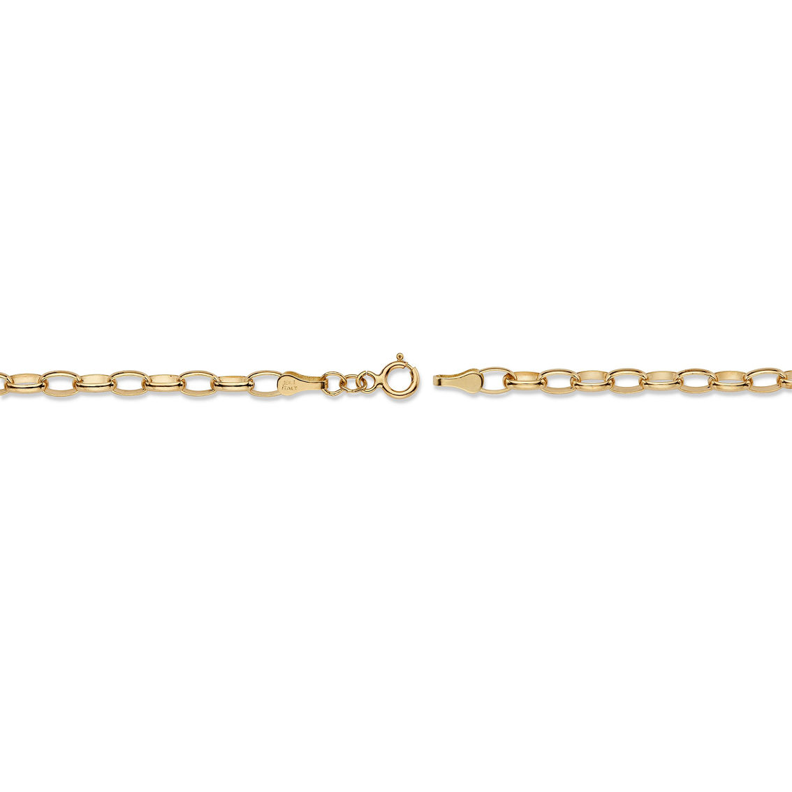 Rolo-Link Bracelet in Solid 10k Gold - Image 2 of 5