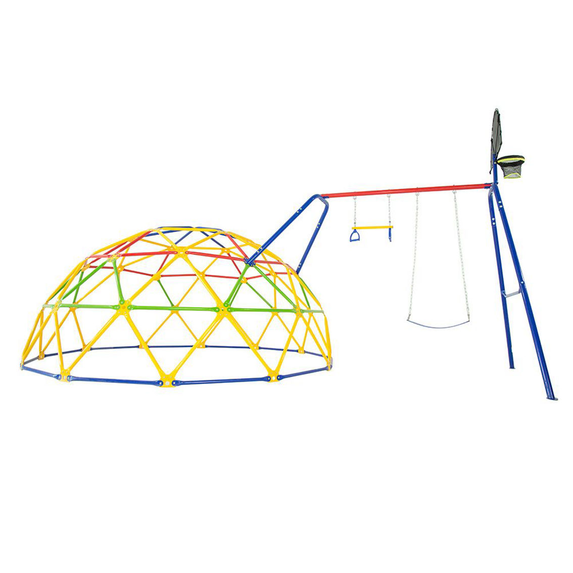 ActivPlay 12' Geo Dome Climber with Swing Set