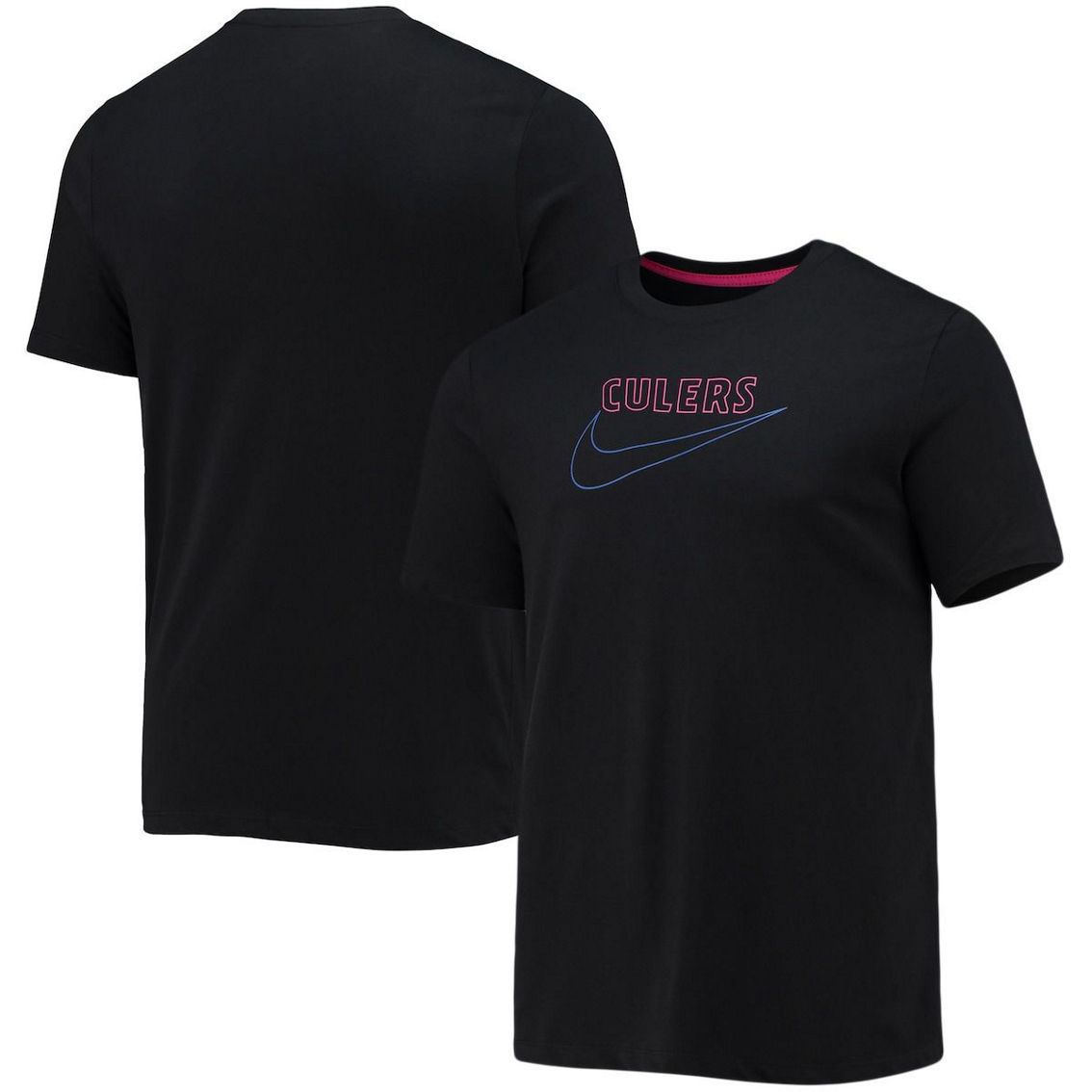 Nike Men's Black Barcelona Swoosh Club T-Shirt - Image 2 of 4