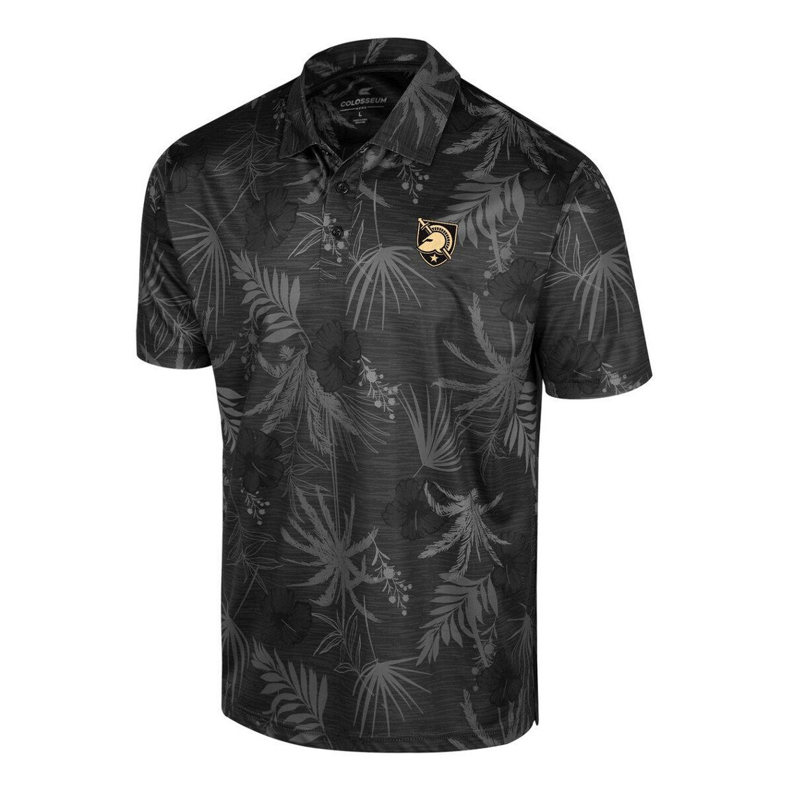 Colosseum Men's Black Army Black Knights Palms Team Polo - Image 3 of 4