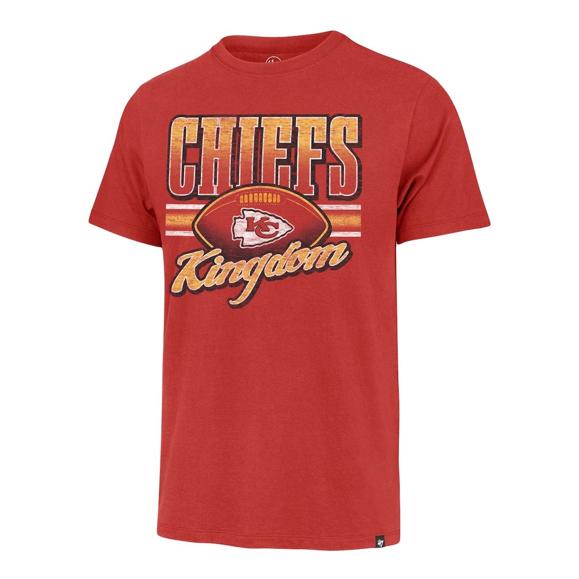 '47 Men's Red Kansas City Chiefs Chiefs Kingdom Regional Franklin T-Shirt - Image 3 of 4