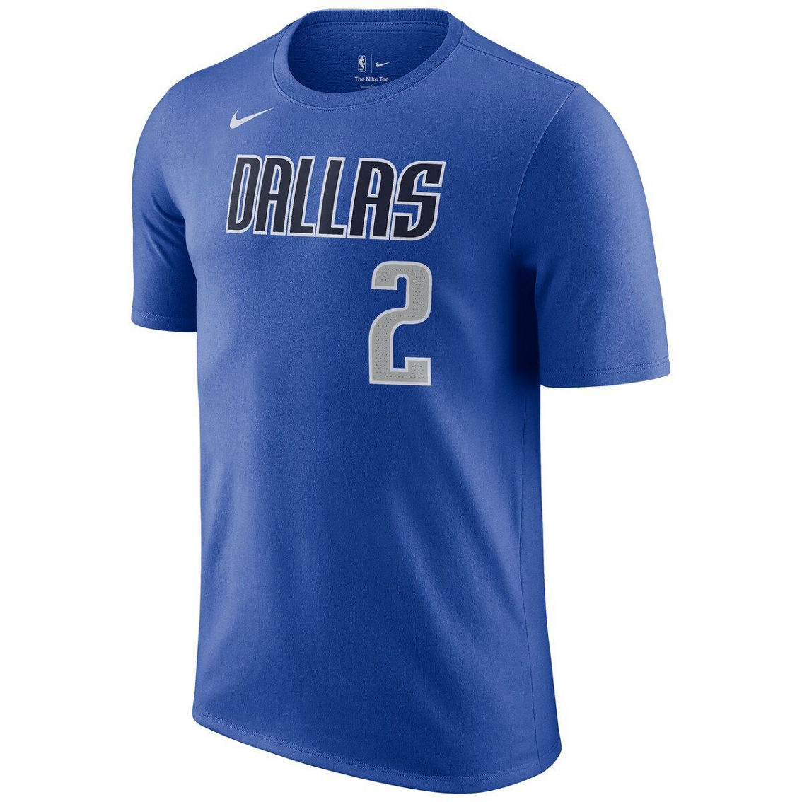 Nike Men's Kyrie Irving Blue Dallas Mavericks Icon 2022/23 Name & Number T-Shirt - Image 3 of 4