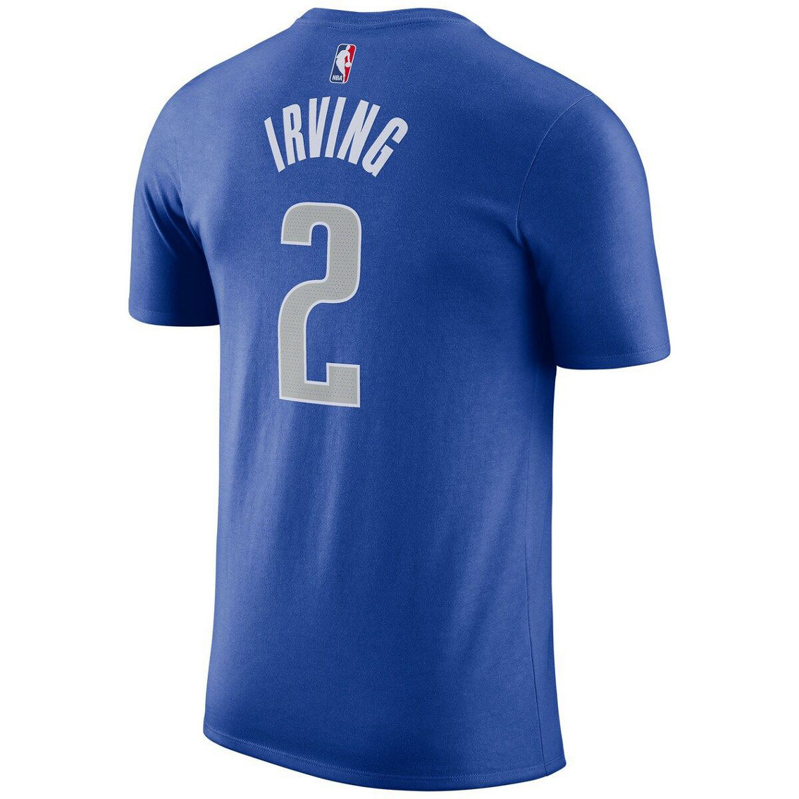 Nike Men's Kyrie Irving Blue Dallas Mavericks Icon 2022/23 Name & Number T-Shirt - Image 4 of 4