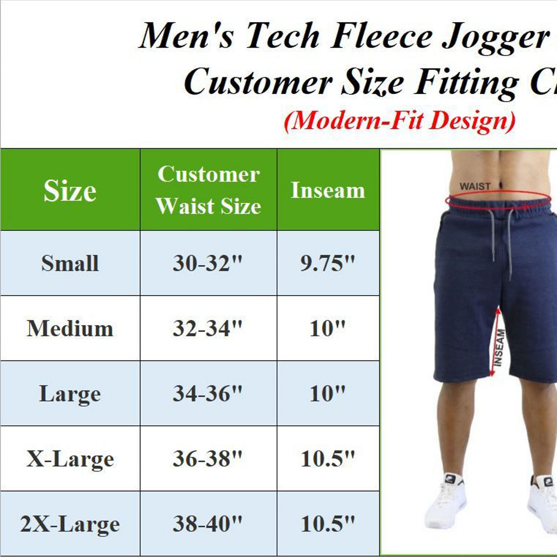 Men's Tech Fleece Performance Shorts With Heat Seal Zipper Pocket - Image 4 of 4