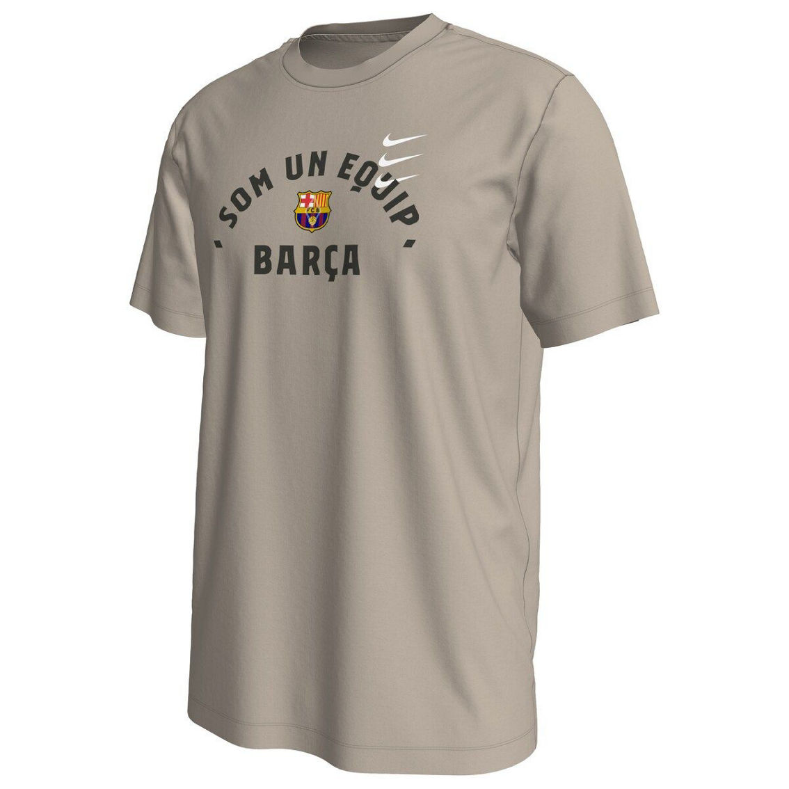 Nike Men's Tan Barcelona Verbiage T-Shirt - Image 3 of 4