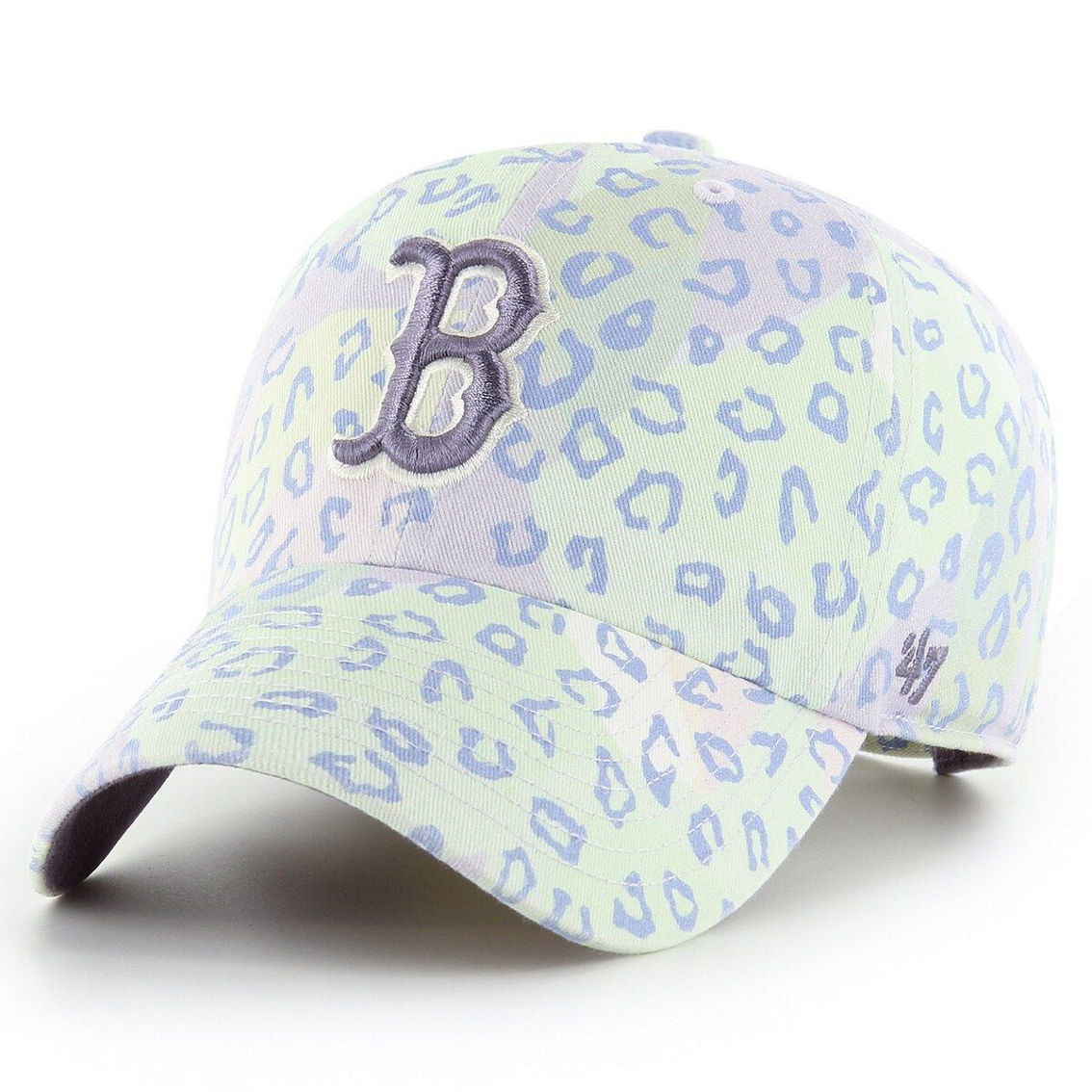 '47 Women's Purple Boston Red Sox Cosmic Clean Up Adjustable Hat - Image 1 of 3