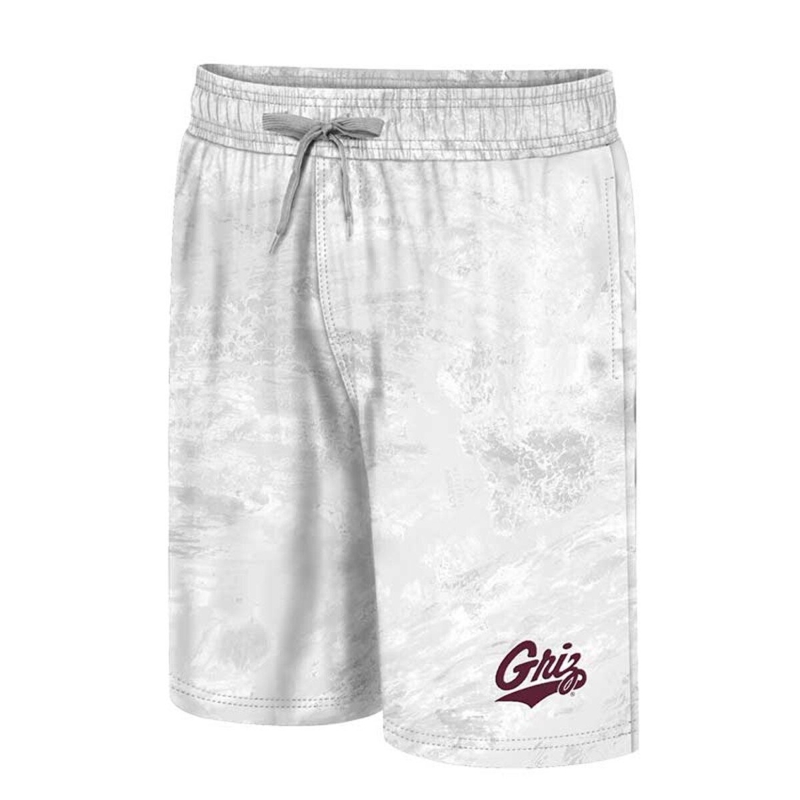 Colosseum Men's White Montana Grizzlies Realtree Aspect Ohana Swim Shorts - Image 3 of 4