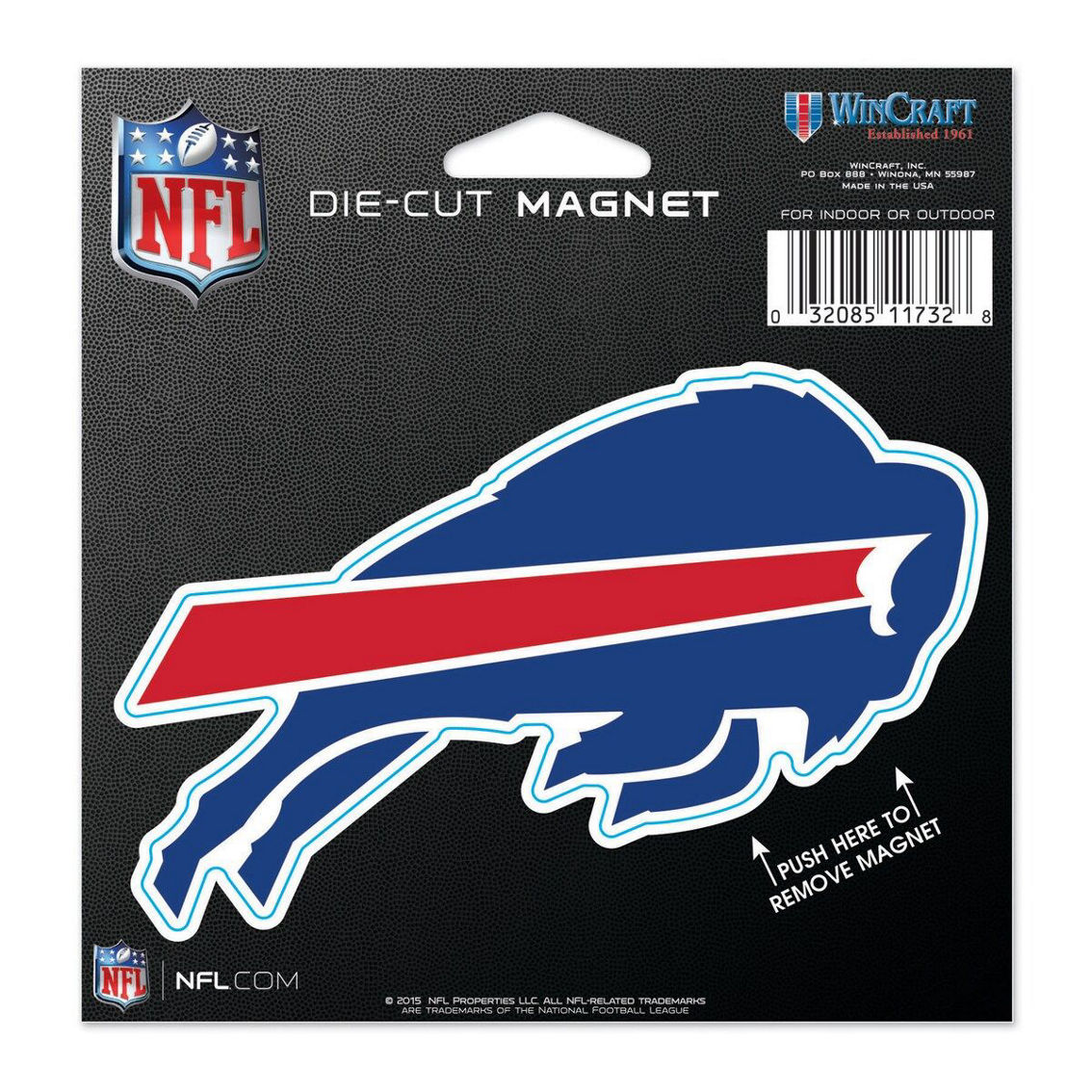 WinCraft Buffalo Bills 5'' Die-Cut Car Magnet