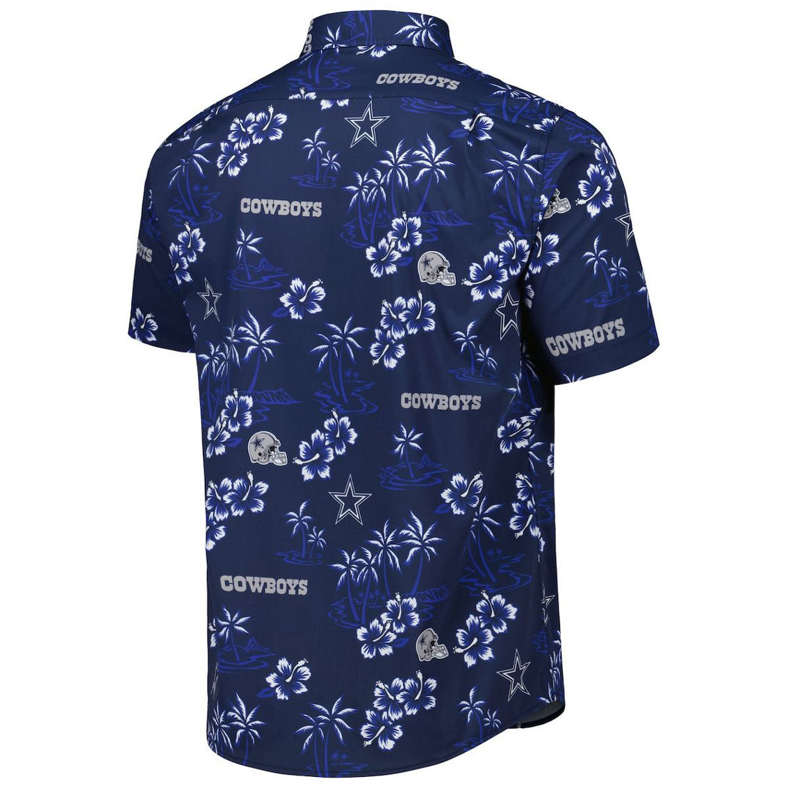 Reyn Spooner Men's Navy Dallas Cowboys Kekai Button-Up Shirt - Image 4 of 4