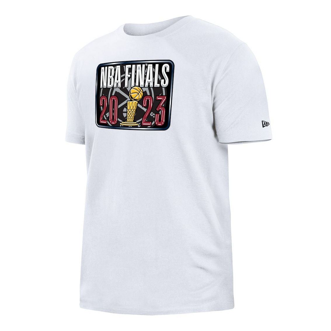 New Era Men's White Denver Nuggets 2023 NBA Finals Hook T-Shirt - Image 3 of 4