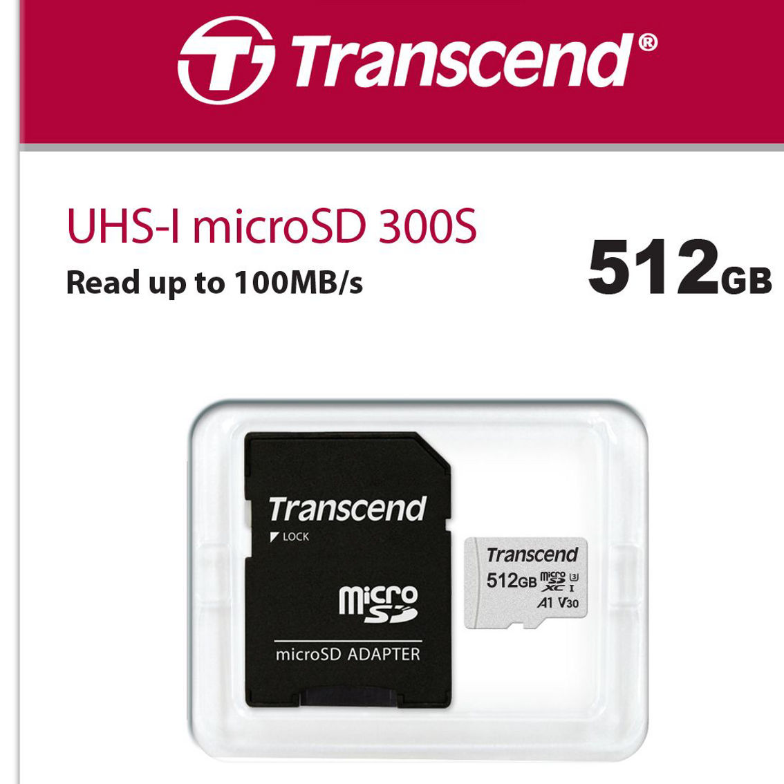 512GB microSD w/ adapter UHS-I U3 A1 - Image 2 of 2