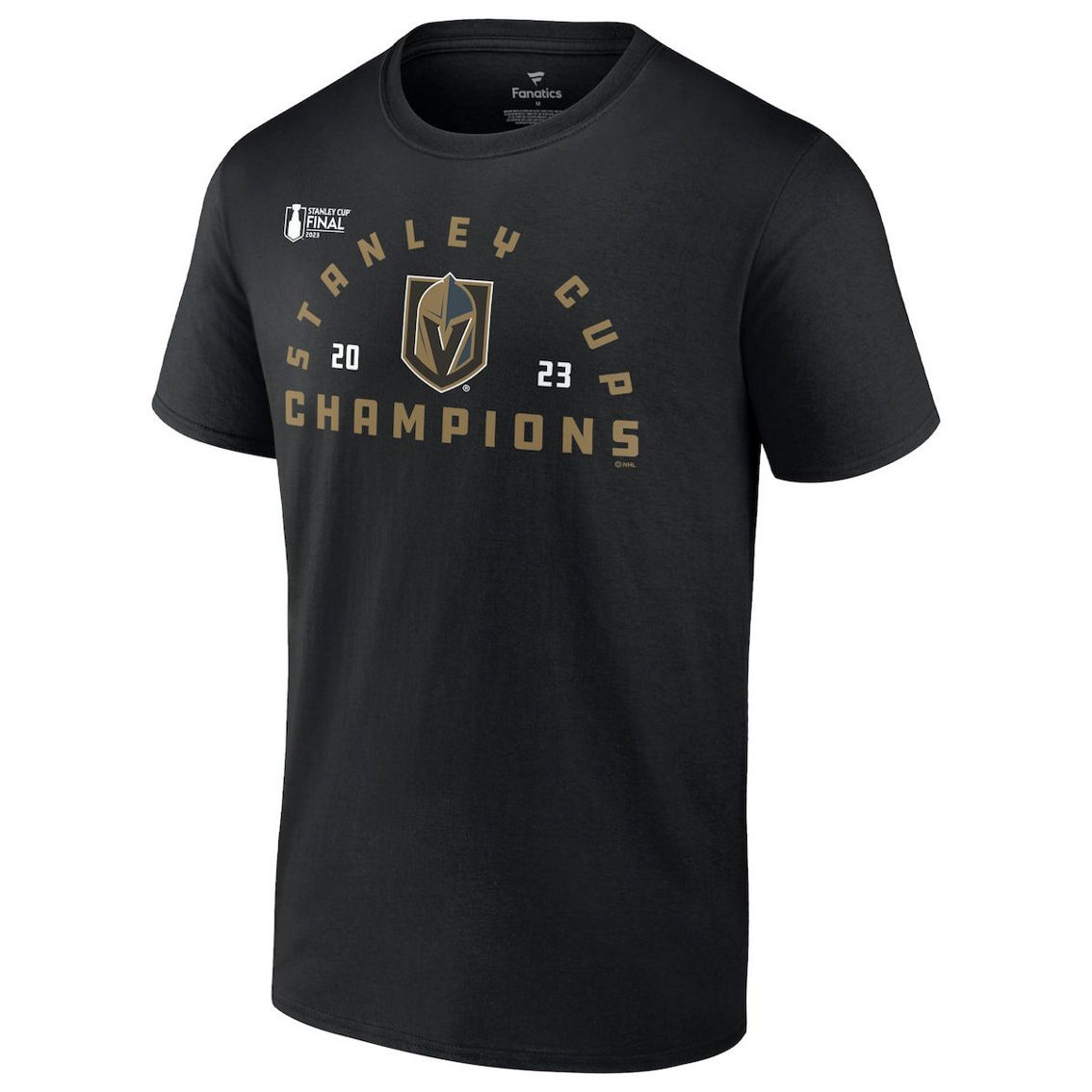 Fanatics Branded Men's Black Vegas Golden Knights 2023 Stanley Cup s Jersey Roster T-Shirt - Image 3 of 4