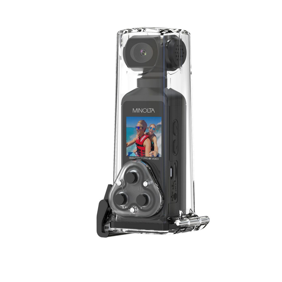 Minolta MN4KP1 4K Ultra HD Pocket Camcorder with WiFi & Waterproof Case - Image 4 of 4