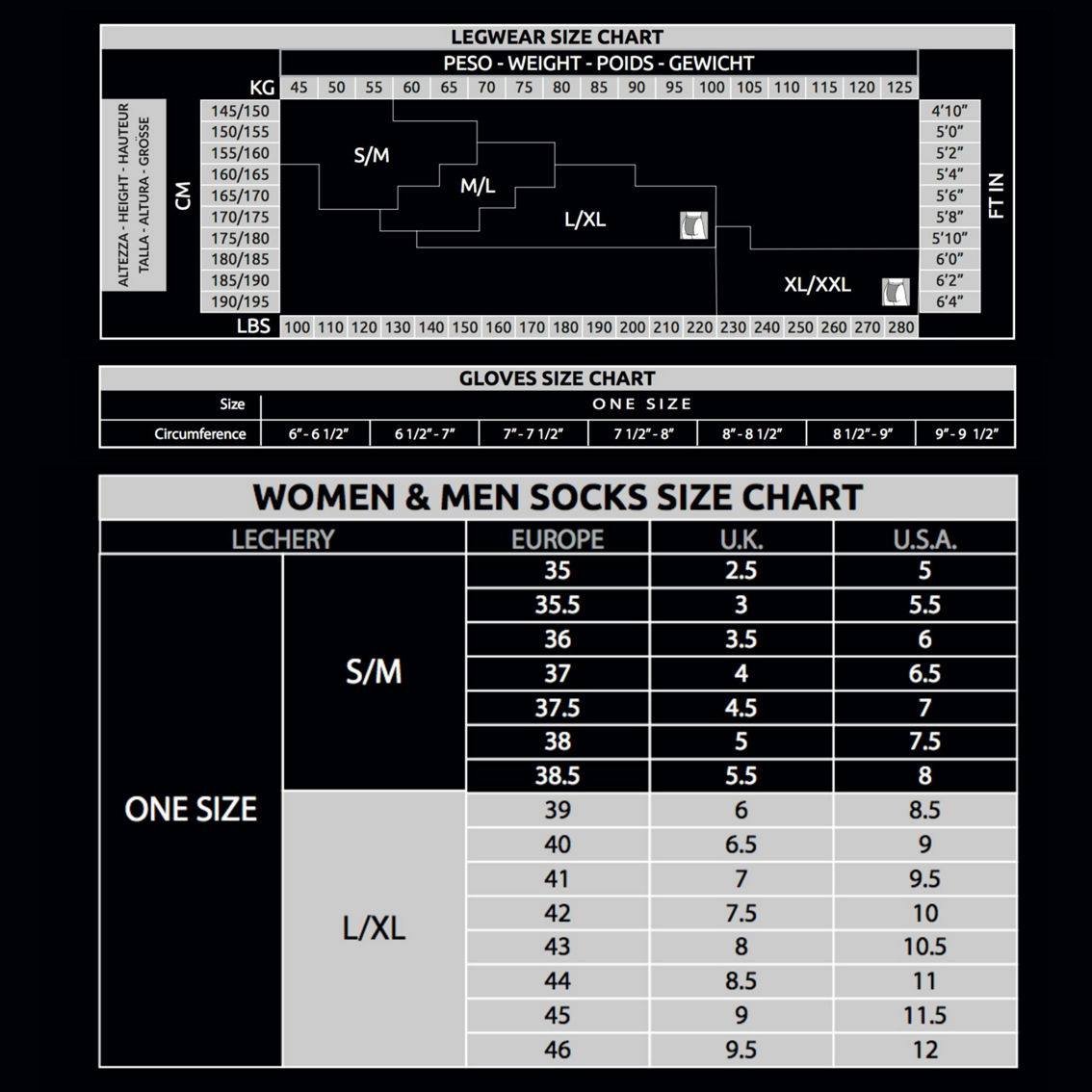 LECHERY Zig-zag Pattern Cotton Socks - Image 4 of 4