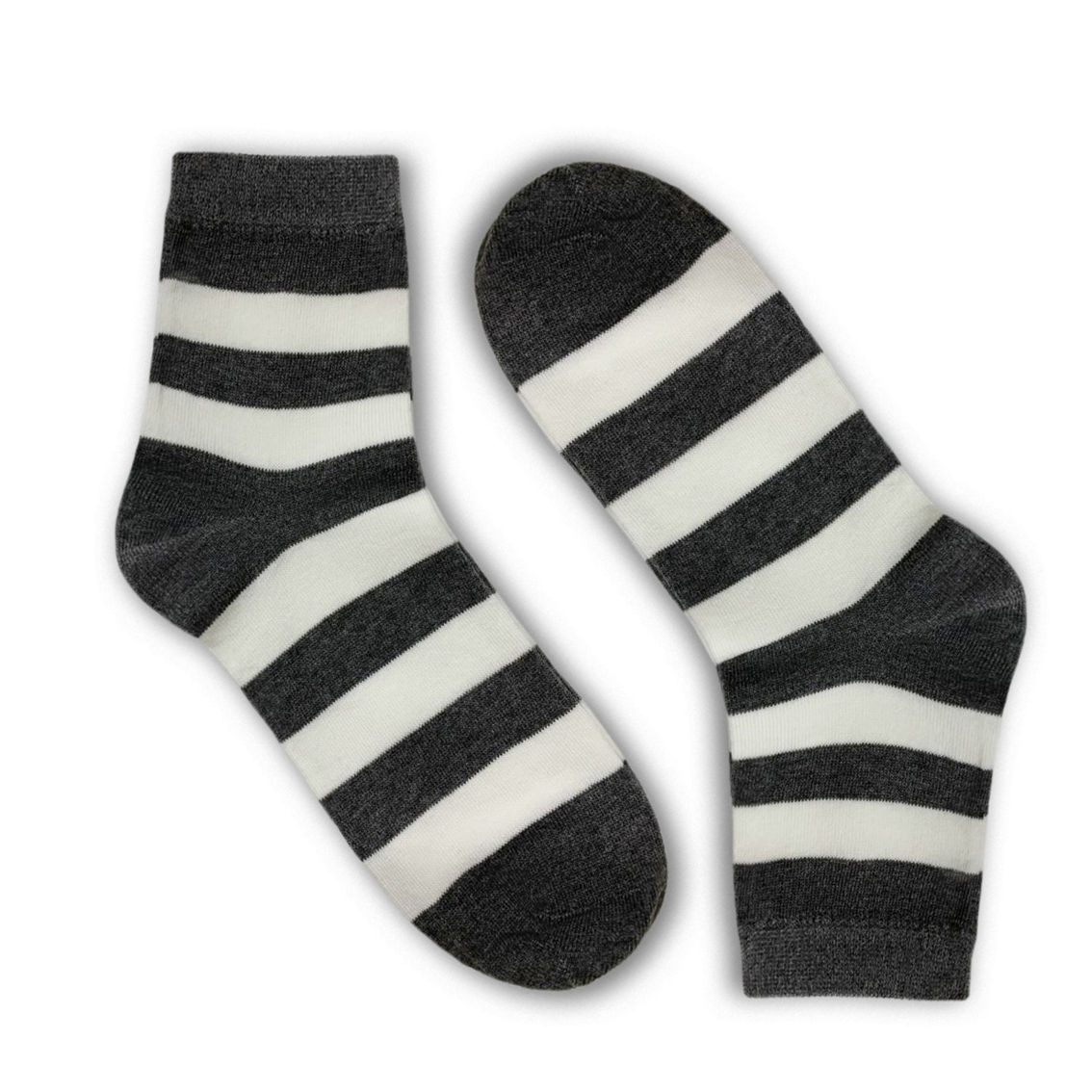 LECHERY Stripe Pattern Cotton Socks - Image 2 of 4