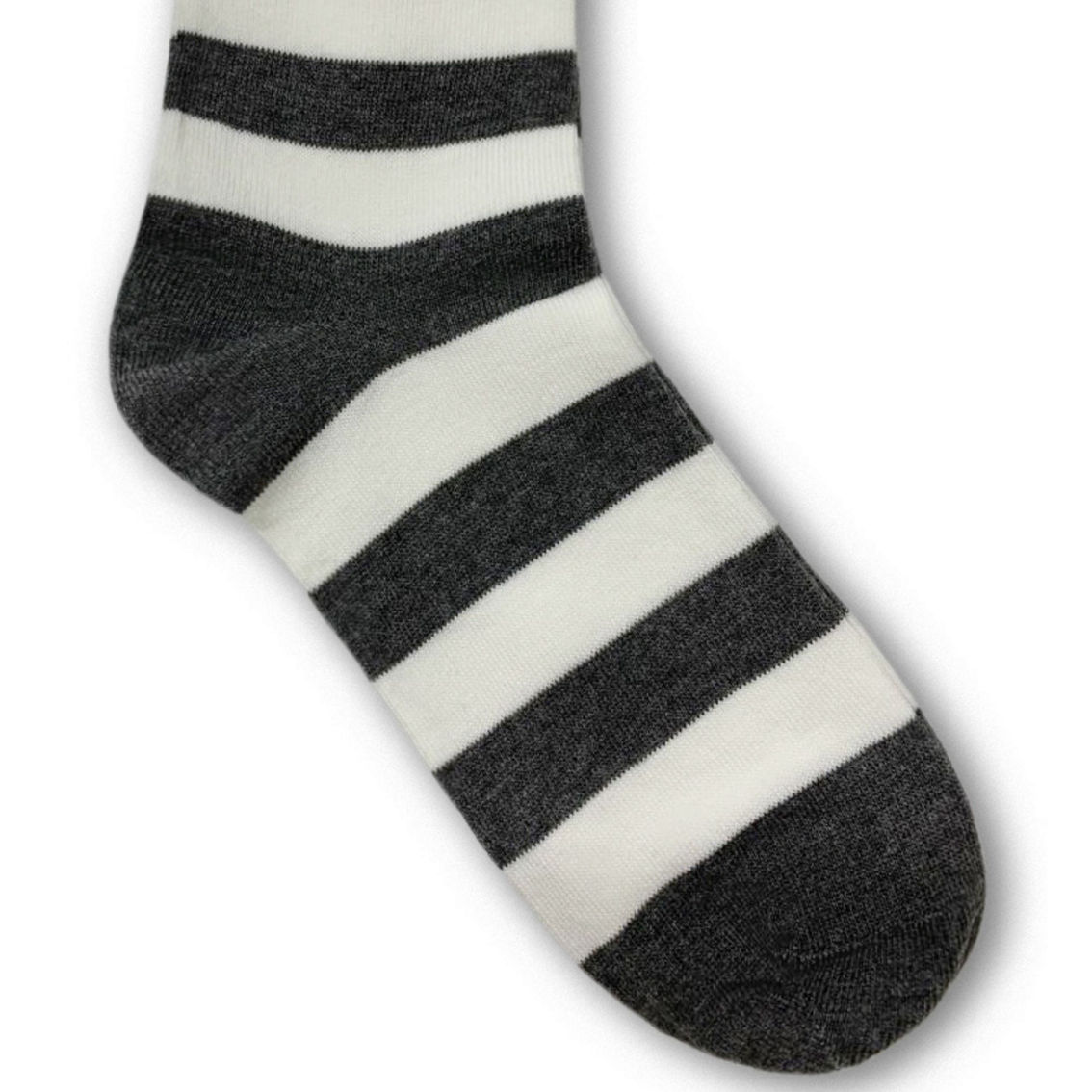 LECHERY Stripe Pattern Cotton Socks - Image 3 of 4