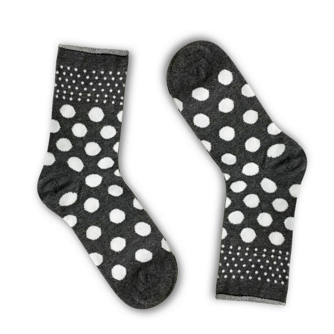LECHERY Large-dot Pattern Cotton Socks - Image 2 of 4