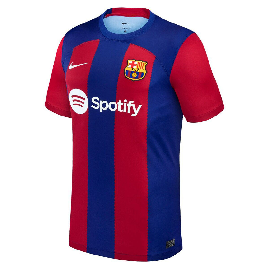 Nike Men's Gavi Royal Barcelona 2023/24 Home Stadium Replica Player Jersey - Image 3 of 4