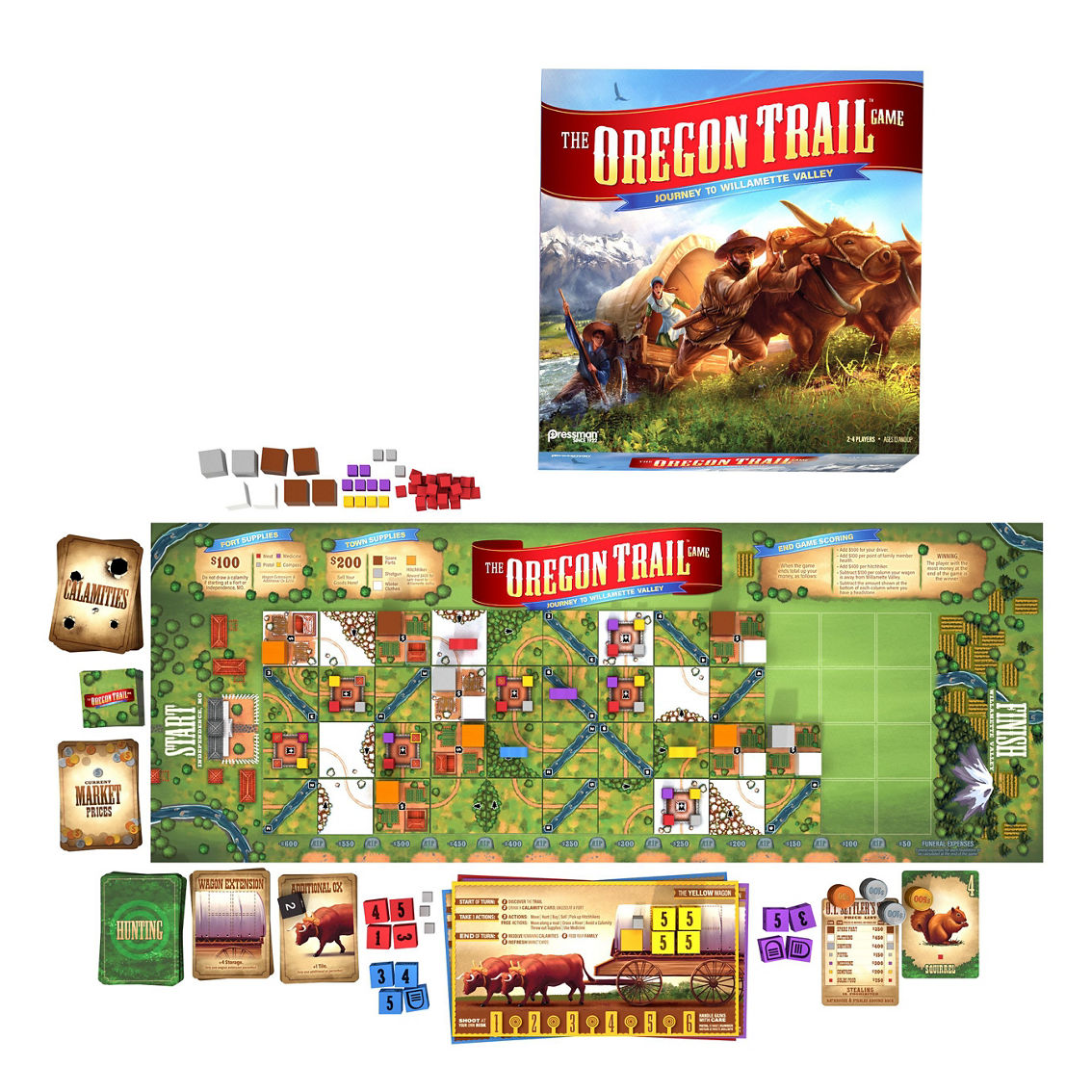 Pressman Toy The Oregon Trail Game: Journey to Willamette Valley - Image 3 of 5