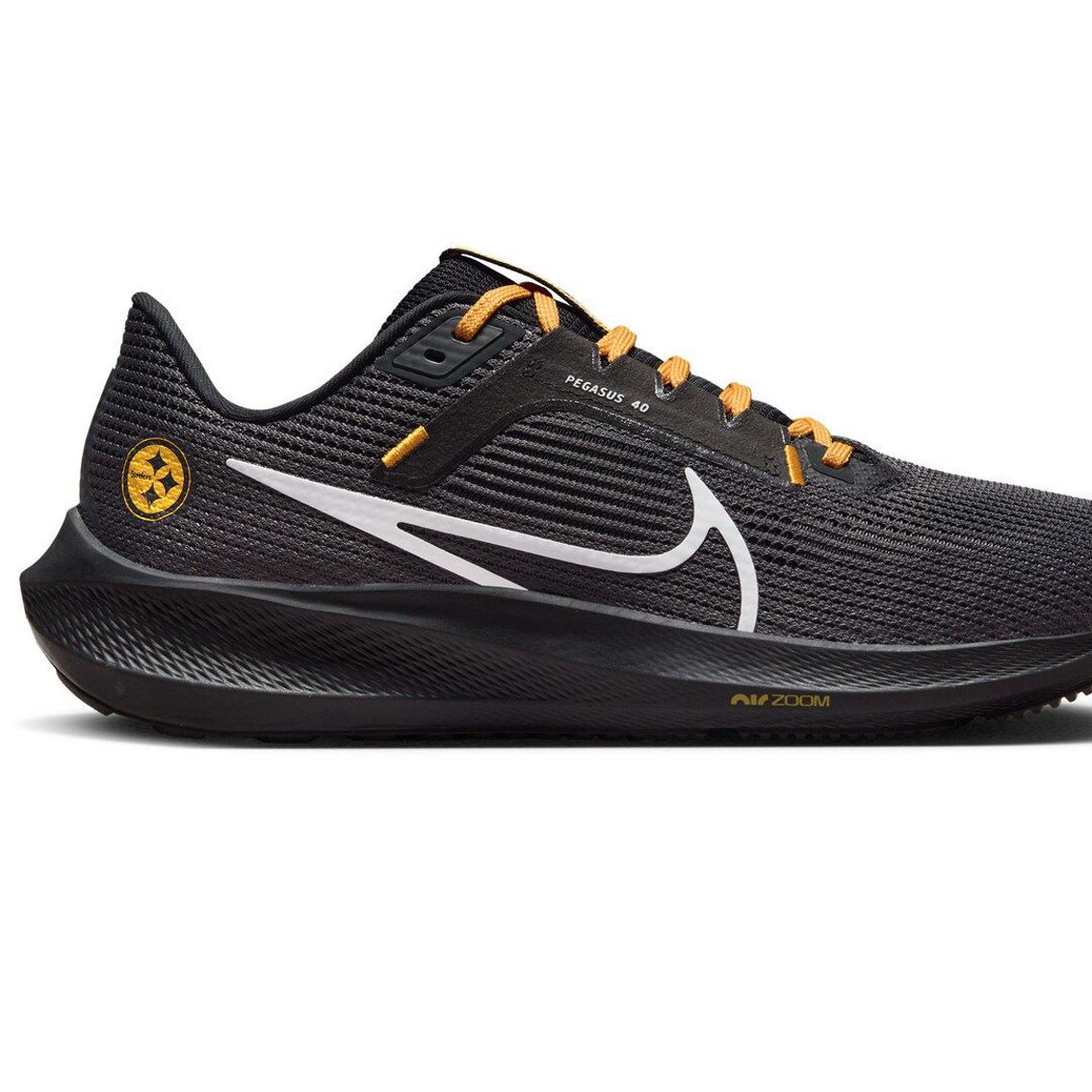 Nike Unisex Anthracite Zoom Pegasus 40 Running Shoe - Image 2 of 4