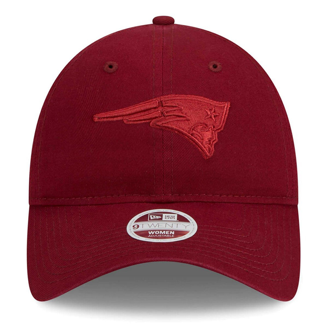 New Era Women's Cardinal New England Patriots Color Pack 9TWENTY Adjustable Hat - Image 3 of 4