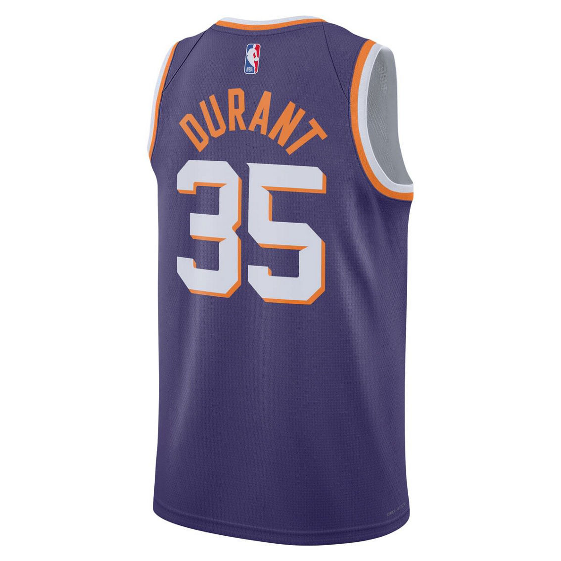 Nike Unisex Kevin Durant Purple Phoenix Suns Swingman Jersey - Icon Edition - Image 4 of 4