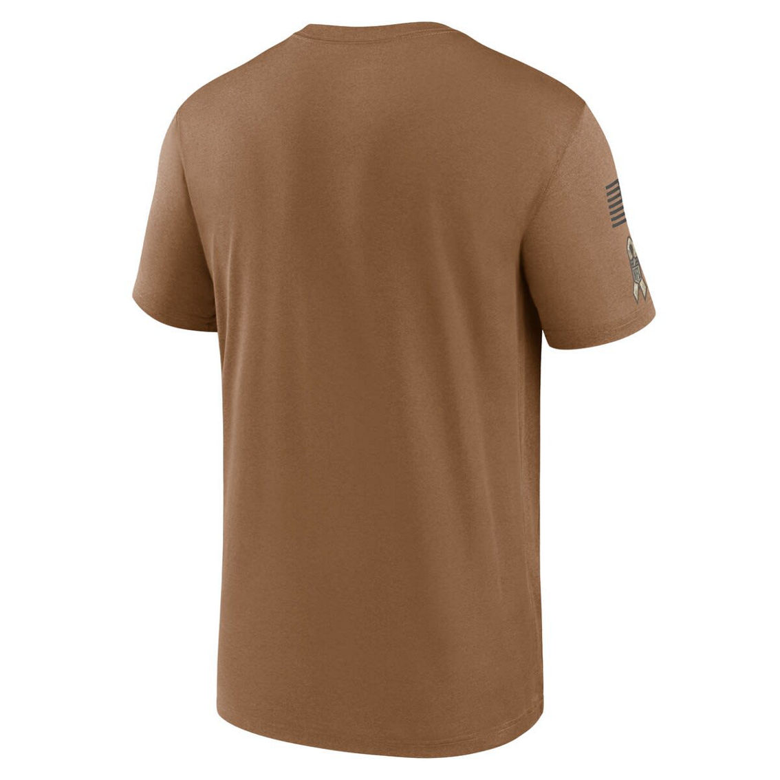 Nike Men's Brown Buffalo Bills 2023 Salute To Service Legend Performance T-Shirt - Image 4 of 4