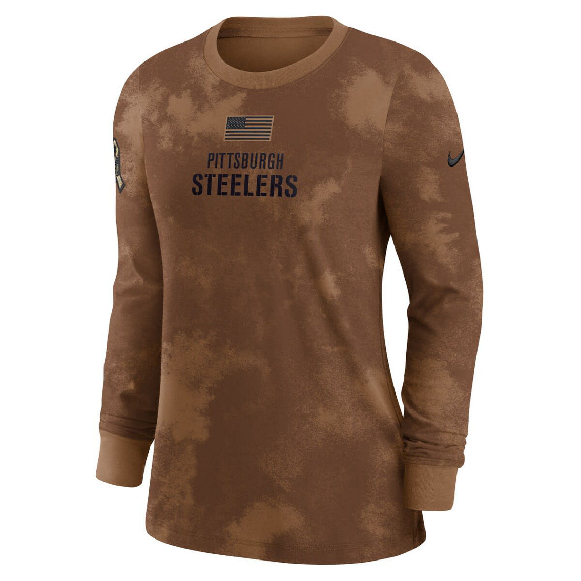 Nike Women's Brown 2023 Salute to Service Long Sleeve T-Shirt - Image 3 of 4