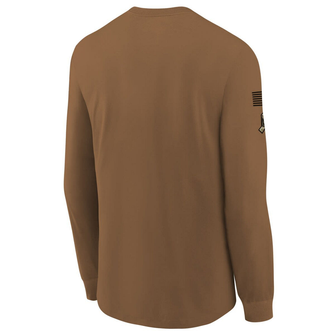 Nike Youth Brown 2023 Salute to Service Long Sleeve T-Shirt - Image 4 of 4