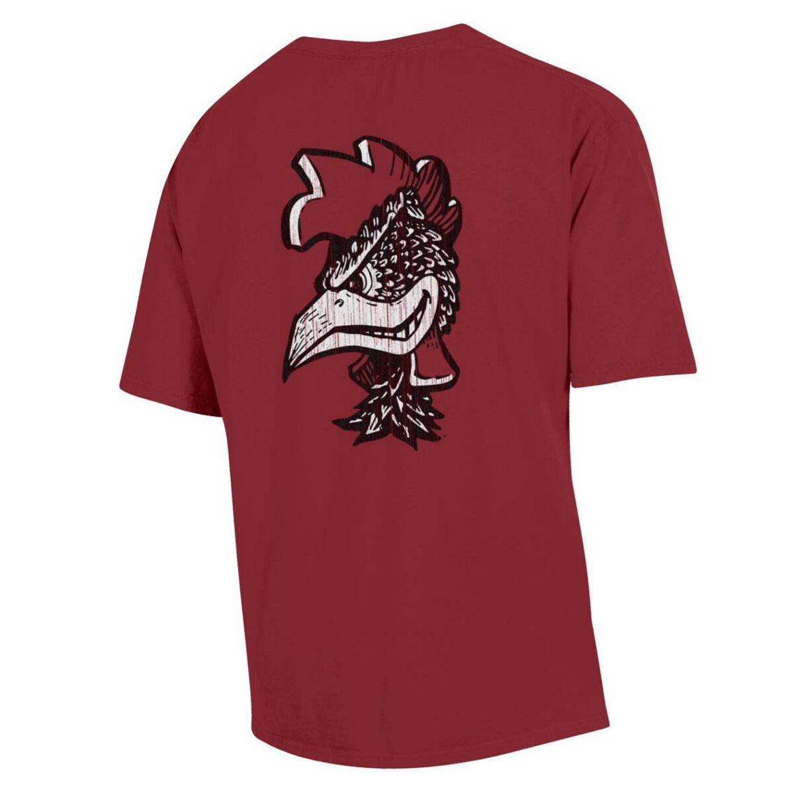 ComfortWash Men's Comfort Wash Garnet South Carolina Gamecocks Vintage Logo T-Shirt - Image 4 of 4