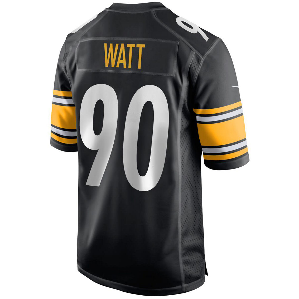 Nike Men's T.J. Watt Black Game Jersey - Image 4 of 4