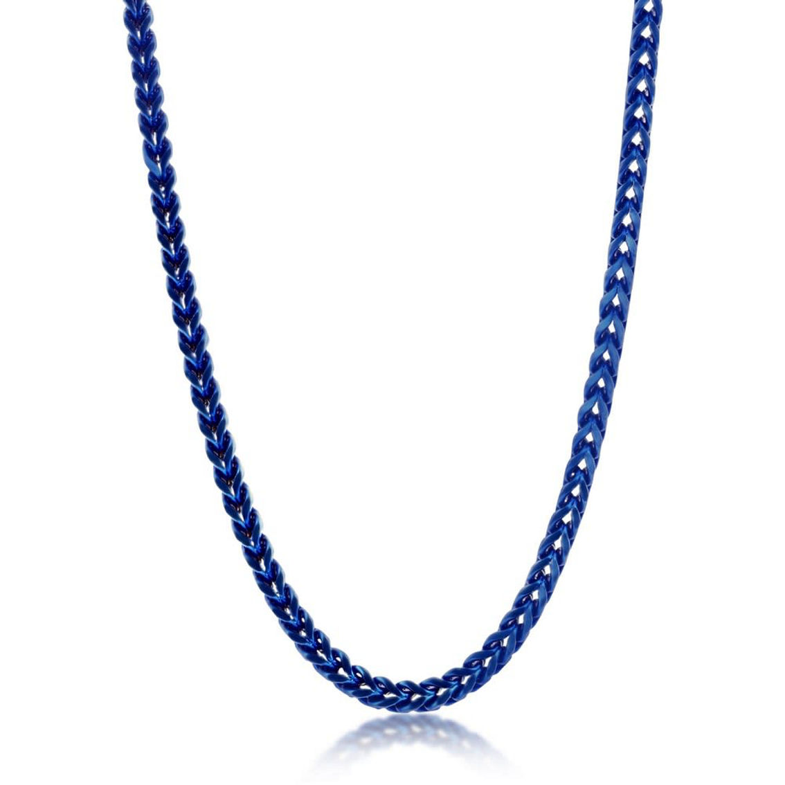 Metallo Stainless Steel 4mm Franco Chain Necklace - Image 1 of 2