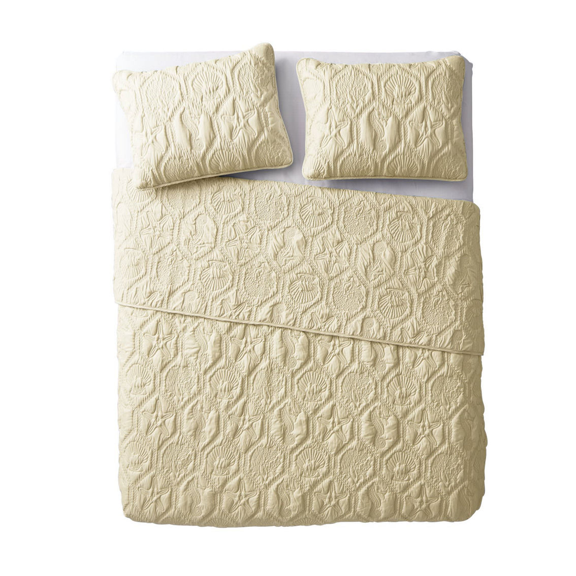 VCNY Home Shore Embossed Quilt Set - Image 3 of 5