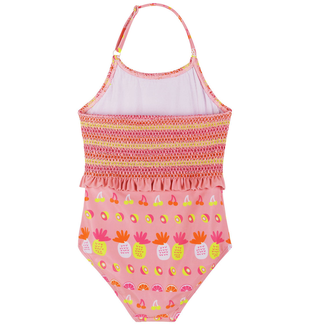 Andy & Evan Toddler Girls Fruit Print Halter Swimsuit - Image 2 of 3