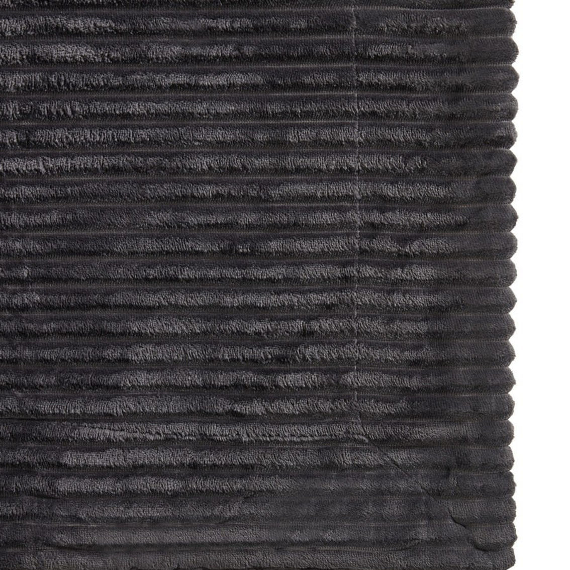 Perry Ellis Christopher Ribbed Flannel Plush Throw - Image 3 of 4