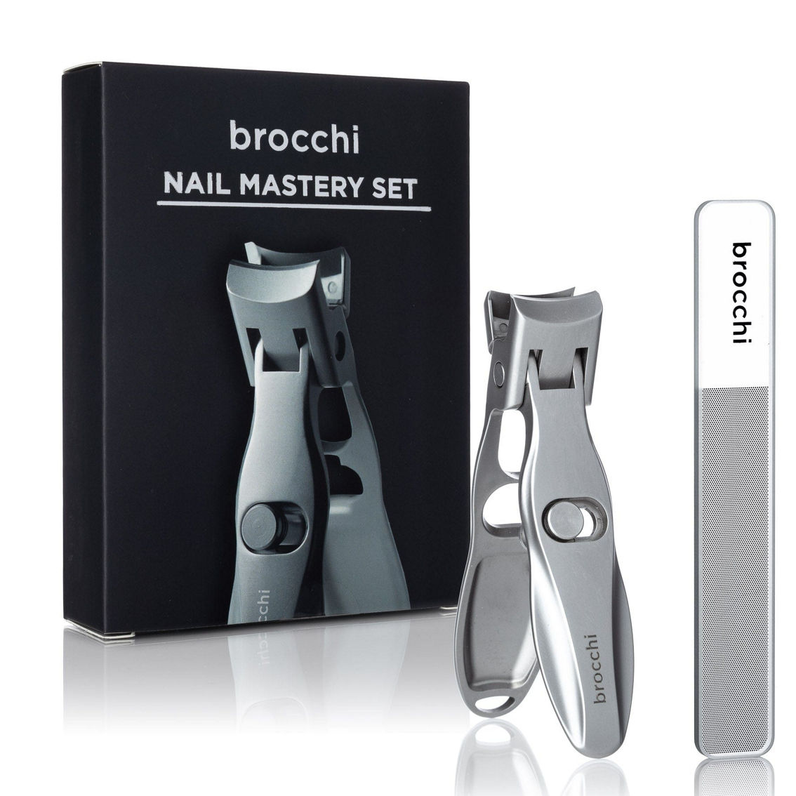 Brocchi | Nail Mastery | Clipper, File & Body Lotion Set - Image 2 of 3