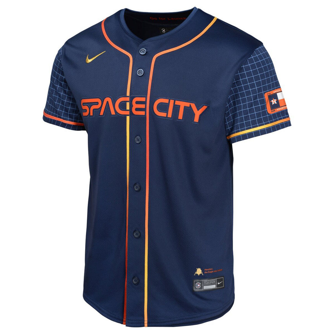 Nike Youth Yordan Alvarez Navy Houston Astros City Connect Limited Player Jersey - Image 3 of 4