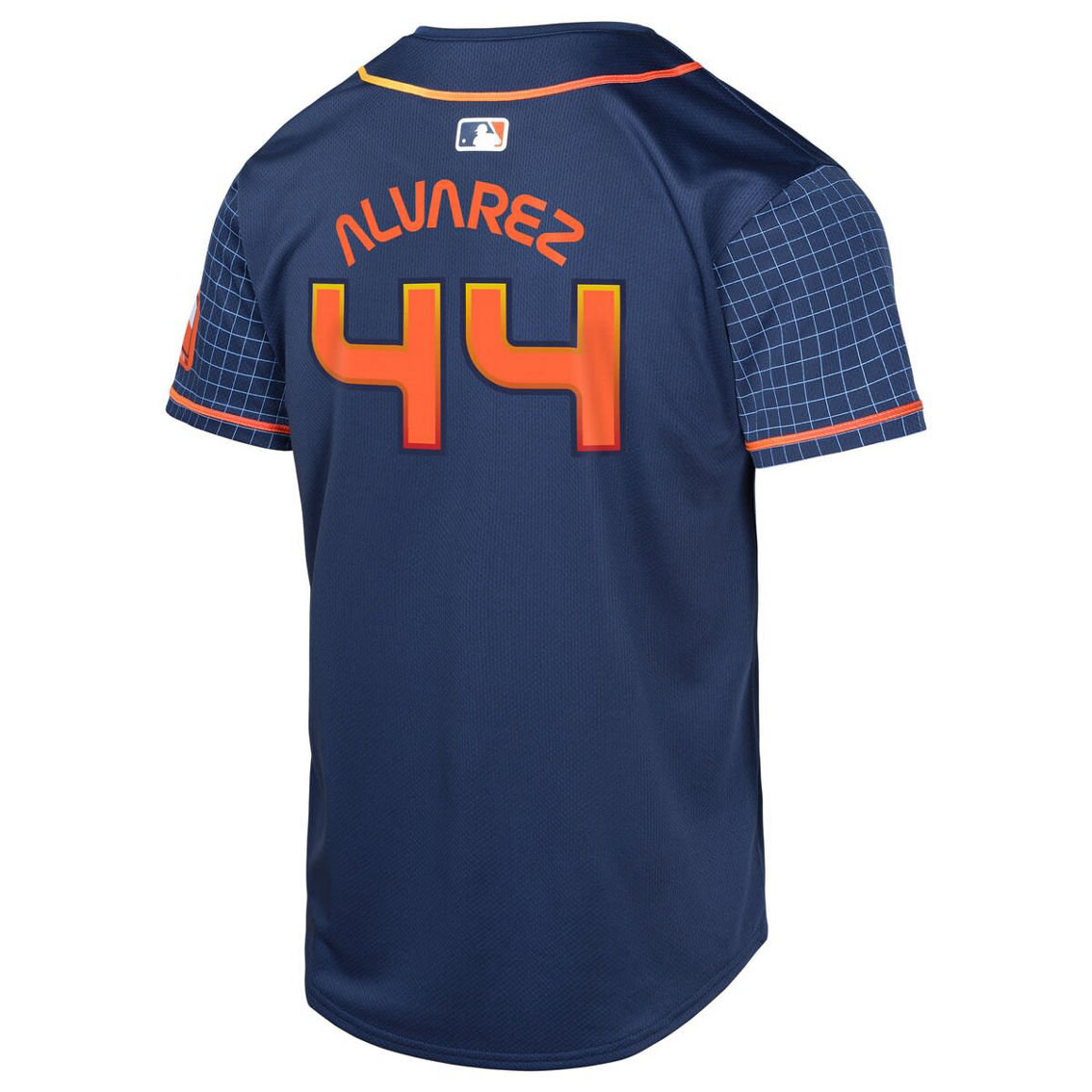 Nike Youth Yordan Alvarez Navy Houston Astros City Connect Limited Player Jersey - Image 4 of 4