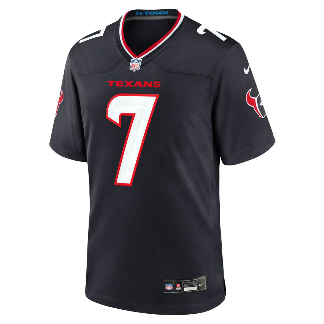 Nike Men's C.J. Stroud Navy Houston Texans Game Jersey - Image 3 of 4