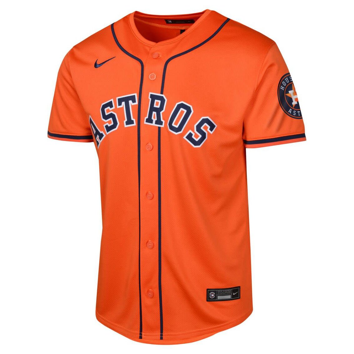 Nike Youth Orange Houston Astros Alternate Limited Jersey - Image 3 of 4