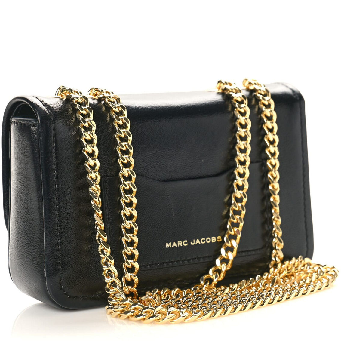 Marc Jacobs Lambskin Mini The Glam Shot Bag Black (Pre-Owned) - Image 3 of 5