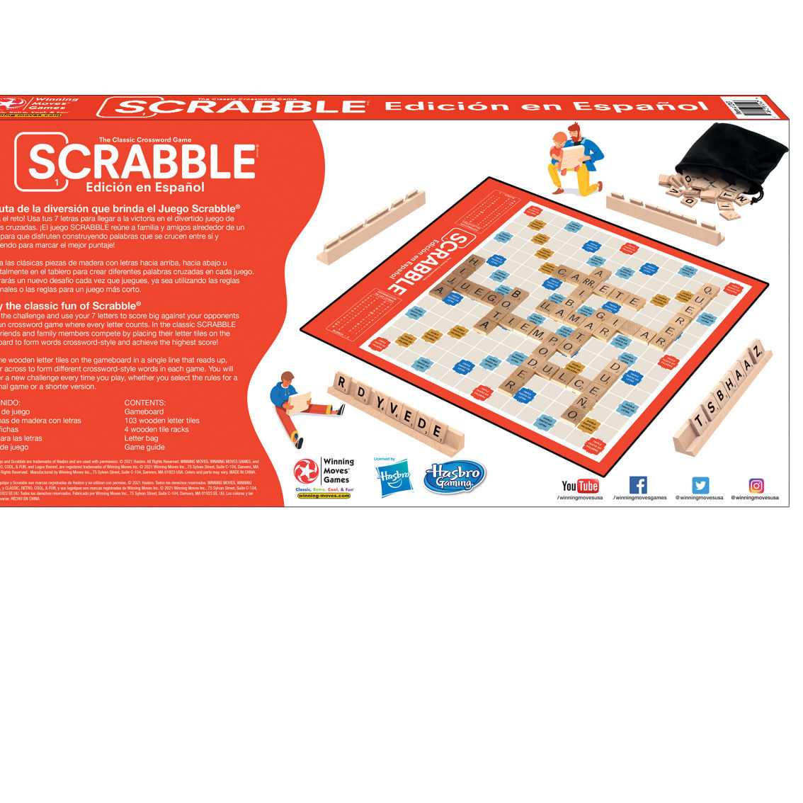 Winning Moves Scrabble - Spanish Edition - Image 3 of 5