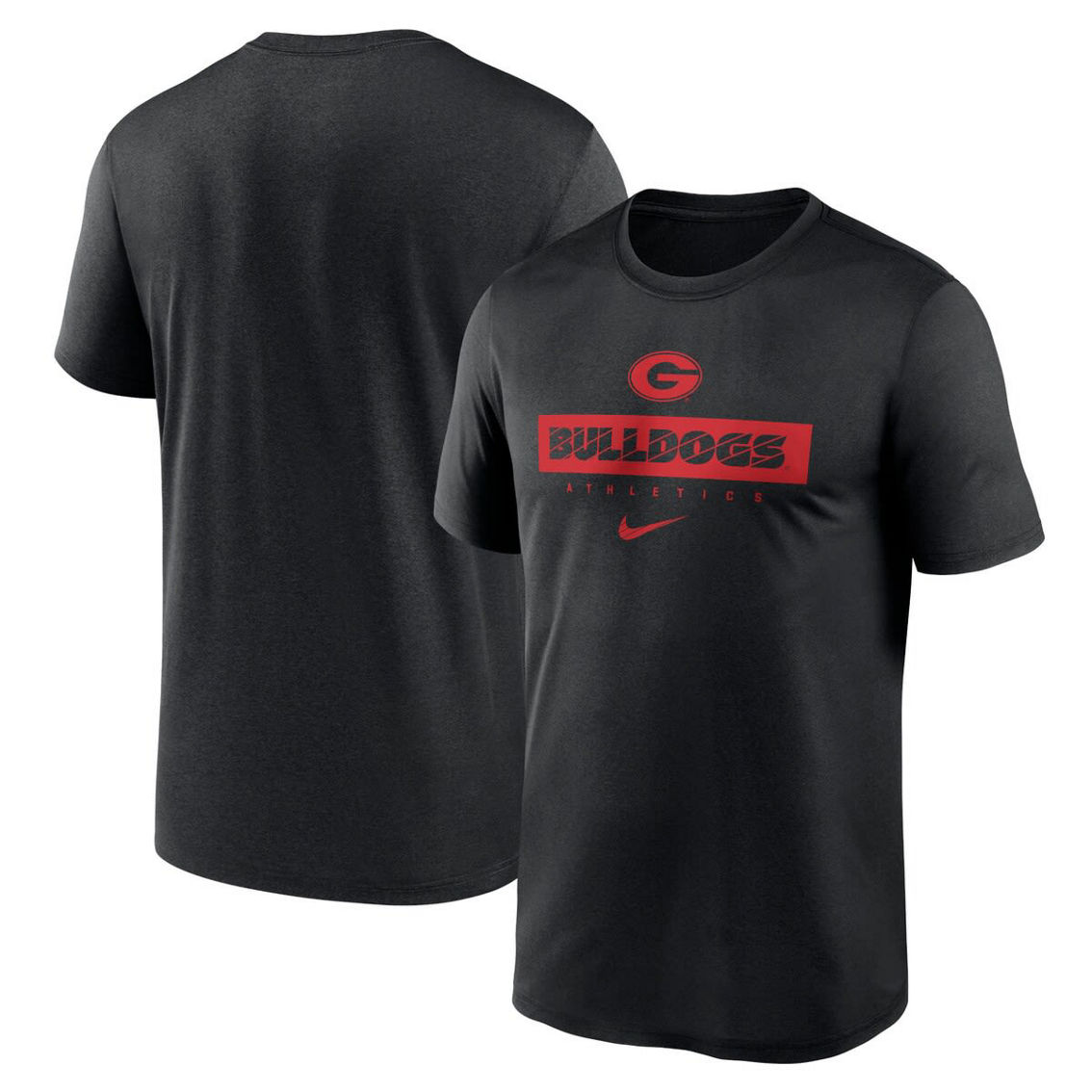 Nike Men's Black Georgia Bulldogs 2024 Sideline Legend Performance T-Shirt - Image 2 of 4