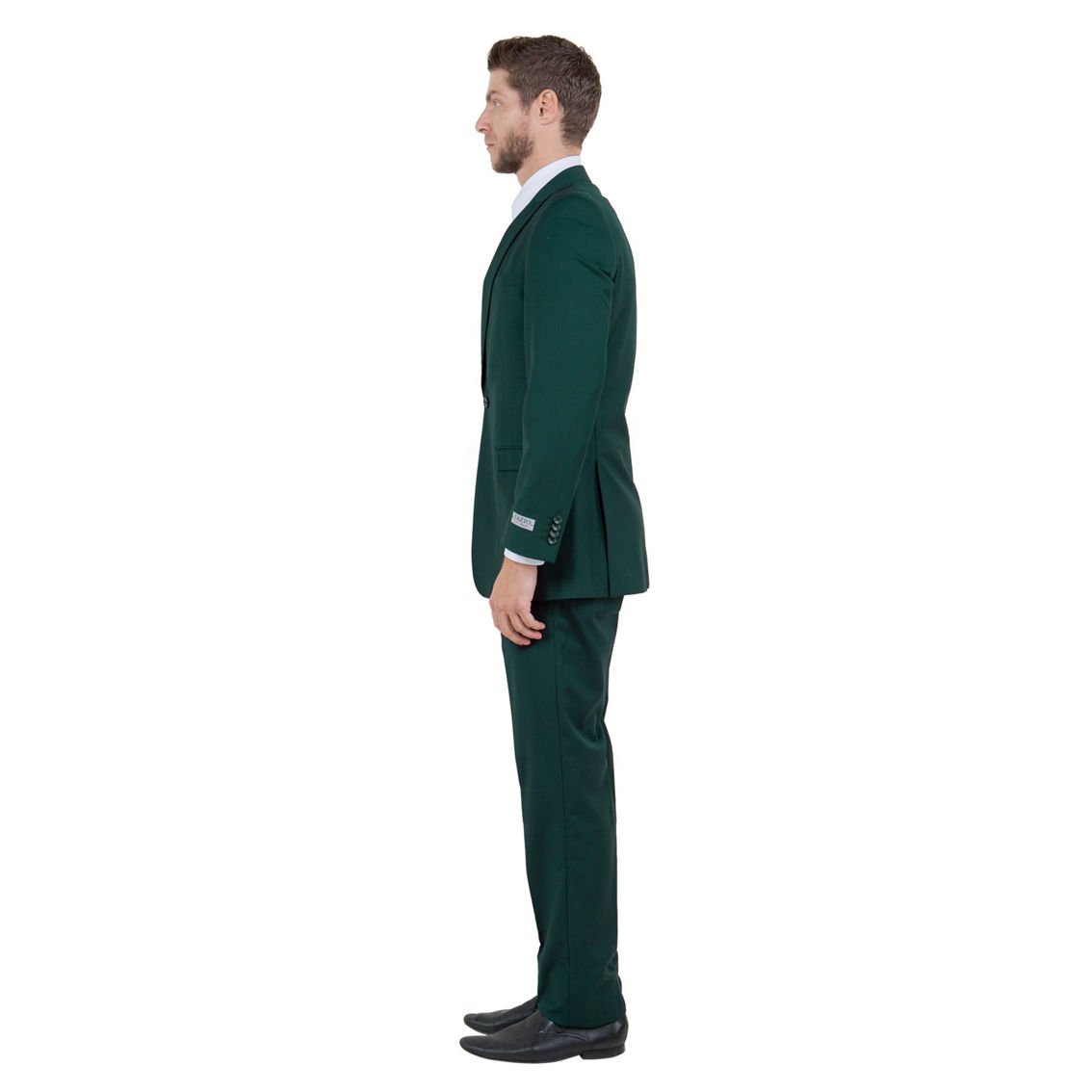 Tazzio Slim Fit 2 PC Solid Suit Set - Image 4 of 5