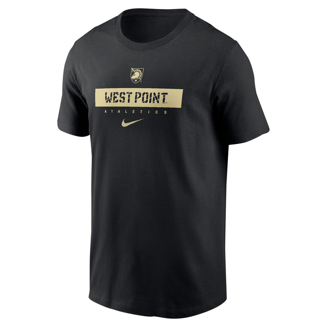 Nike Men's Black Army Black Knights 2024 Sideline Performance T-Shirt - Image 3 of 4