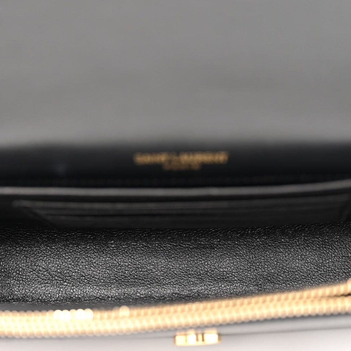 Saint Laurent Smooth Calfskin Monogram Kate Belt Bag Black (Pre-Owned) - Image 5 of 5